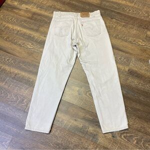 Vintage 90s Levis 550 Relaxed Fit Taper Leg Jeans Orange Tab Mens 34x30(29) USA
